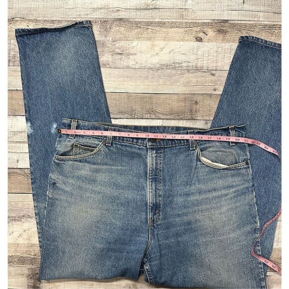 Vintage 80s/90s Levi’s 540 Leather Tab Made in USA Men’s W44 x L36 Cotton Jeans - Picture 3 of 10